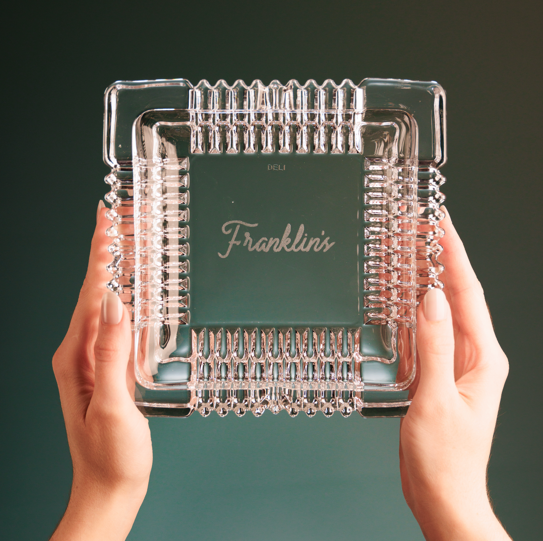 Glass Ashtray Large